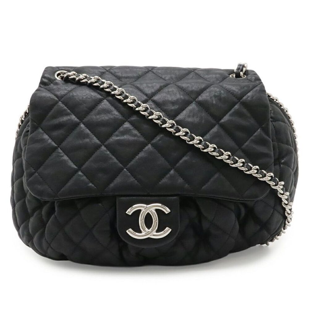 Chanel Matelasse Chain Around Leather Shoulder Bag